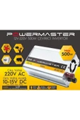 Powermaster Modifie Sinus Invertör 12v-220v Çevirici 500w - 3