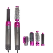 5’i 1 Arada Sıcak Hava Şekillendirici WA-699 Fön, Bukle, Dalga ve Hacim Veren Saç Şekillendirme Seti - 3