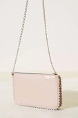 Zımbalı Zincir Askılı Çanta Pudra Rugan thumbnail 1