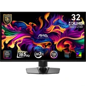MSI 31.5" MAG 322UP QD-OLED E16 3840x2160 UHD 165HZ 0.03MS FREESYNC PREMIUM PRO GAMING MONITOR - 1