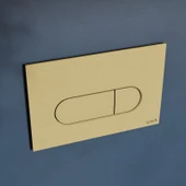 VitrA Root Round 740-2225 Kumanda Paneli, Fırçalı Altın - 3