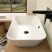 VitrA Geo 7425B003-0016 Dikdörtgen Çanak Lavabo - 5