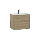 Orka Messina 65 cm Meşe Banyo Dolabı Alt Modül Lavabo thumbnail 1