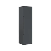 Orka Messina 40 cm Mat Antrasit Banyo Çamaşır Boy Dolabı thumbnail 1