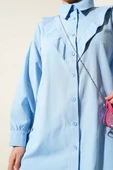 V Parçalı Gömlek Bebe Mavi thumbnail 4