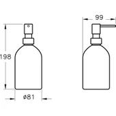 VitrA Origin A4489136 Sıvı Sabunluk, Mat Siyah - 5