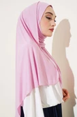 Basic Penye Şal Pembe thumbnail 3