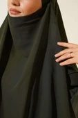 Şifon Sufle Himar Şal Haki thumbnail 4