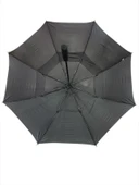 Monvago Protokol Baston Şemsiye Siyah Rüzgar MON108 - 3
