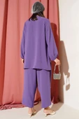 Ayrobin Şalvarlı İkili Takım Lila thumbnail 3