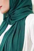 Basic Penye Şal Zümrüt thumbnail 4