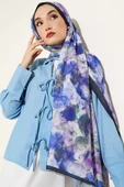 Brush Desen Lina Şal Leylak thumbnail 2