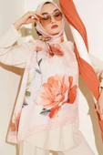 Retro Çiçek Desenli Şal Yavru Ağzı thumbnail 1