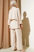 Bolero Detaylı İkili Takım Bej thumbnail 3