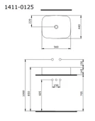 Bocchi New Age Tezgah Üstü Lavabo 55 cm Mat Beyaz 1411-002-0125 thumbnail 2