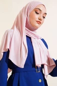 Basic Penye Şal Pudra thumbnail 1