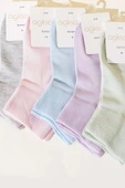 Bayan 6lı Sport Lastik Kısa Konç Çorap Asorti 1 thumbnail 2