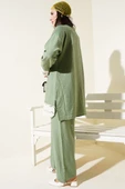 Fisto Detaylı Tunik İkili Takım Çağla Yeşili thumbnail 3