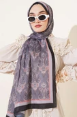 Antik Paisley Desen Şal Füme thumbnail 1