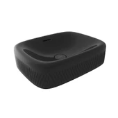 Bocchi New Age Tezgah Üstü Lavabo 55 cm Parlak Siyah 1411-005-0125 thumbnail 1