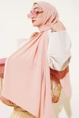 Düz Medine İpeği Şal Pudra thumbnail 2
