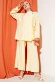 Düğmeli Yandan Bağlamalı İkili Takım Sarı thumbnail 1
