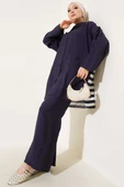 Arkası Çizgi Detaylı İkili Takım Lacivert thumbnail 1