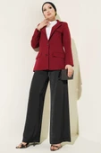 Basic Cepli Ceket Bordo thumbnail 2