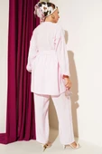 Fermuarlı Taş Detaylı İkili Takım Pembe thumbnail 3