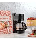 Schafer Robusta Filtre Kahve Makinesi-Siyah - 1