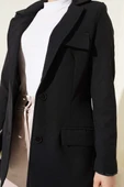 Basic Cepli Ceket Siyah thumbnail 4