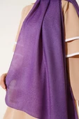 Pırıltı Soft Şal Lila thumbnail 4