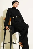 Kolları Bağlamalı İkili Takım Siyah thumbnail 2