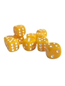 Sarı Okey Zarı Renkli Masa Oyunları Zarı - 4 Adet thumbnail 4