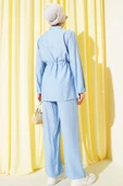 Sahte Cepli Bel Tünelli İkili Takım Bebe Mavi thumbnail 3