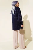 Jakar Desenli Tunik Lacivert thumbnail 3