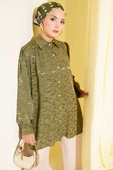 Jakar Desenli Tunik Haki thumbnail 1
