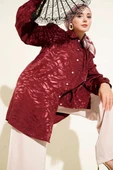 Jakar Desenli Tunik Bordo thumbnail 1