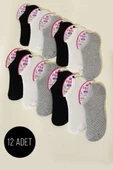 Bayan 12li Sneaker Çorap Asorti 2 thumbnail 1