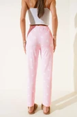 Desenli Pijama Şeker Pembe thumbnail 3