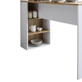 Blesk Nova Çok Amaçlı Raflı Bar Masası – Mutfak Adası ve Yemek Masası Olarak Kullanılabilir thumbnail 5