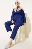 Bel Tünelli V Garnili İkili Takım Lacivert thumbnail 2