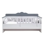 Karyola, Flower Montessori Karyola - Antrasit + 1 Adet Comfort Yatak thumbnail 5