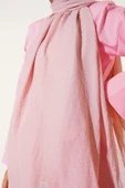 Aya Serisi İnce Pamuk Şal Pudra -14 thumbnail 4