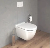 Duravit Starck 3 Kanalsız Rimless Asma Klozet (Özel Kutuda, Yavaş Kapanır Kapak Dahil) 45273900A1 - 2