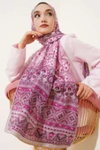 Paisley Rüyası Serisi Şal Vizon thumbnail 2