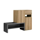 Çok Amaçlı Dolap, Blesk Cunda Dresuar Ayakkabılık Dolabı thumbnail 3