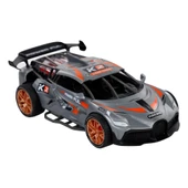 Sürtmeli Sesli Işıklı Spor Arabalar 18 cm - Gri thumbnail 1
