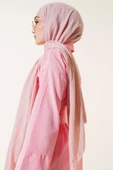 Aya Serisi İnce Pamuk Şal Pudra -14 thumbnail 3