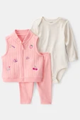 Kız Bebek Yelekli Set CTR-1T475610 thumbnail 1